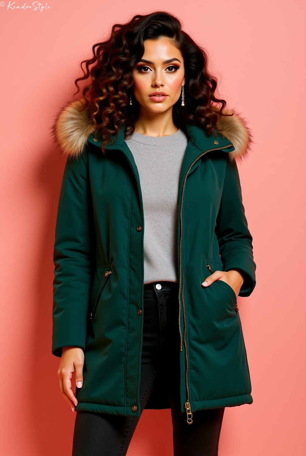 Emerald Winter Jacket
