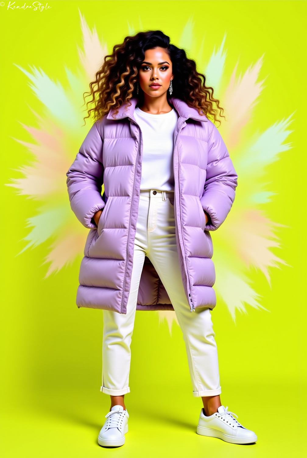 Lavender Winter Jacket