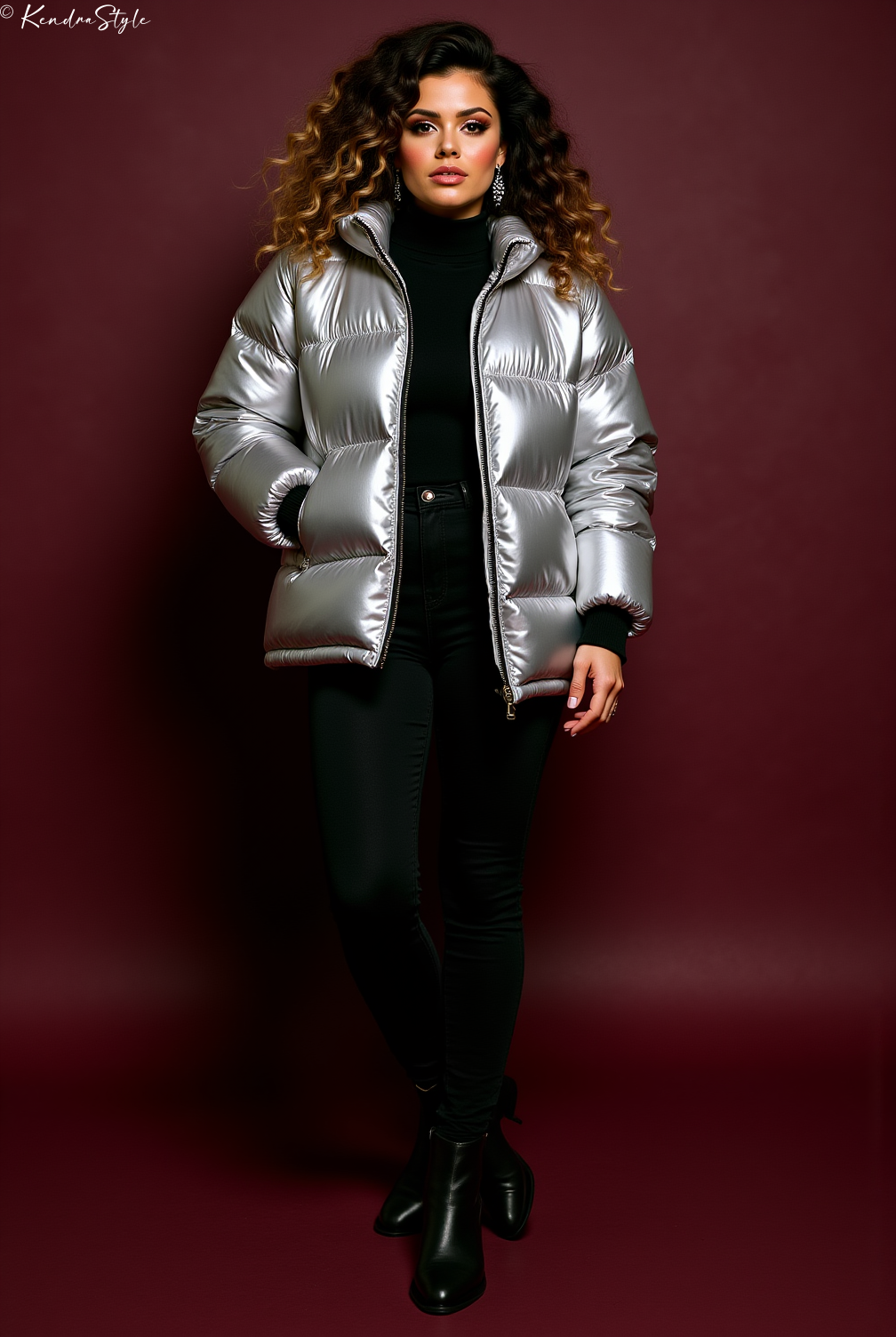 Silver Winter Jacket